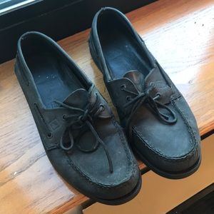 Black Boat Shoes